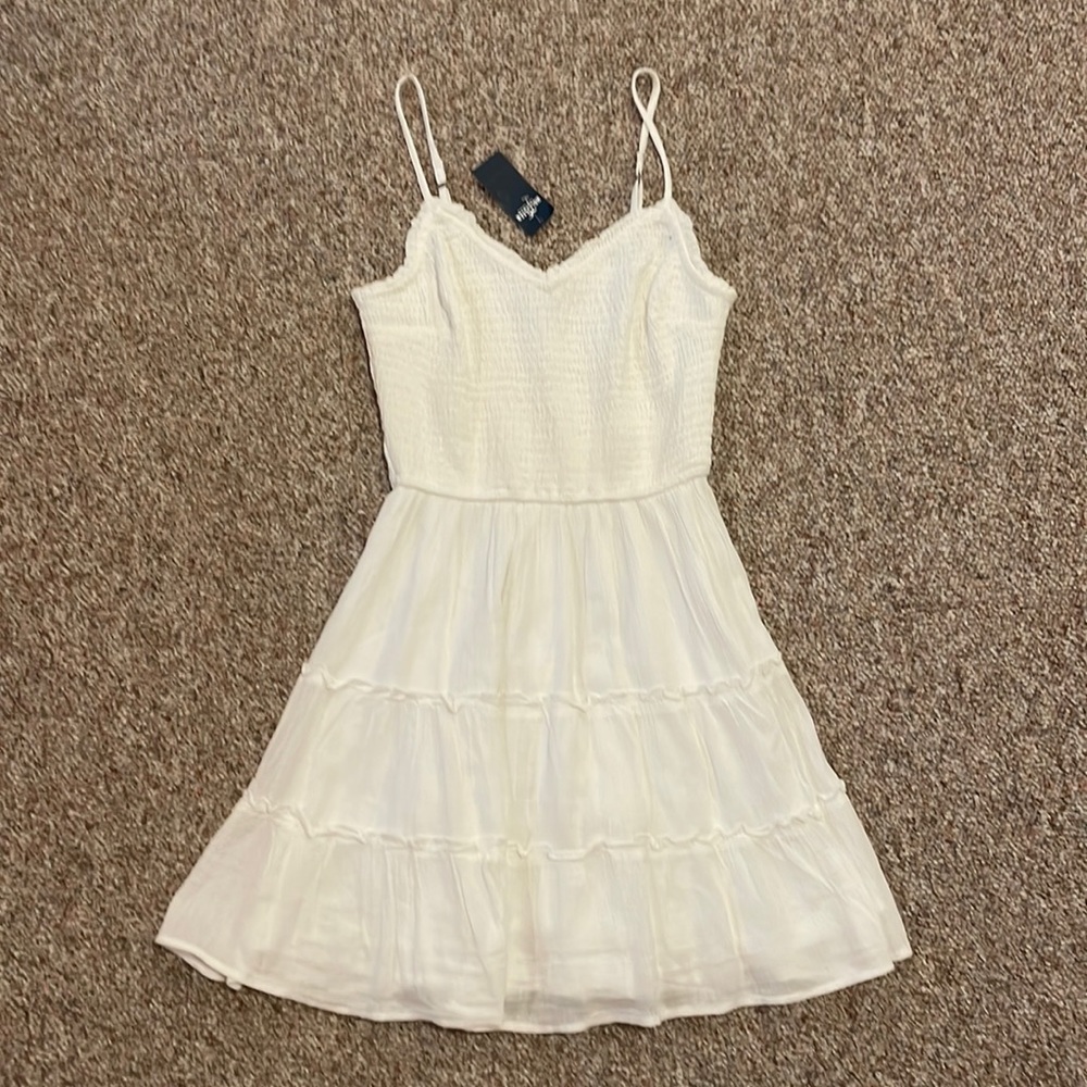 White small mini dress